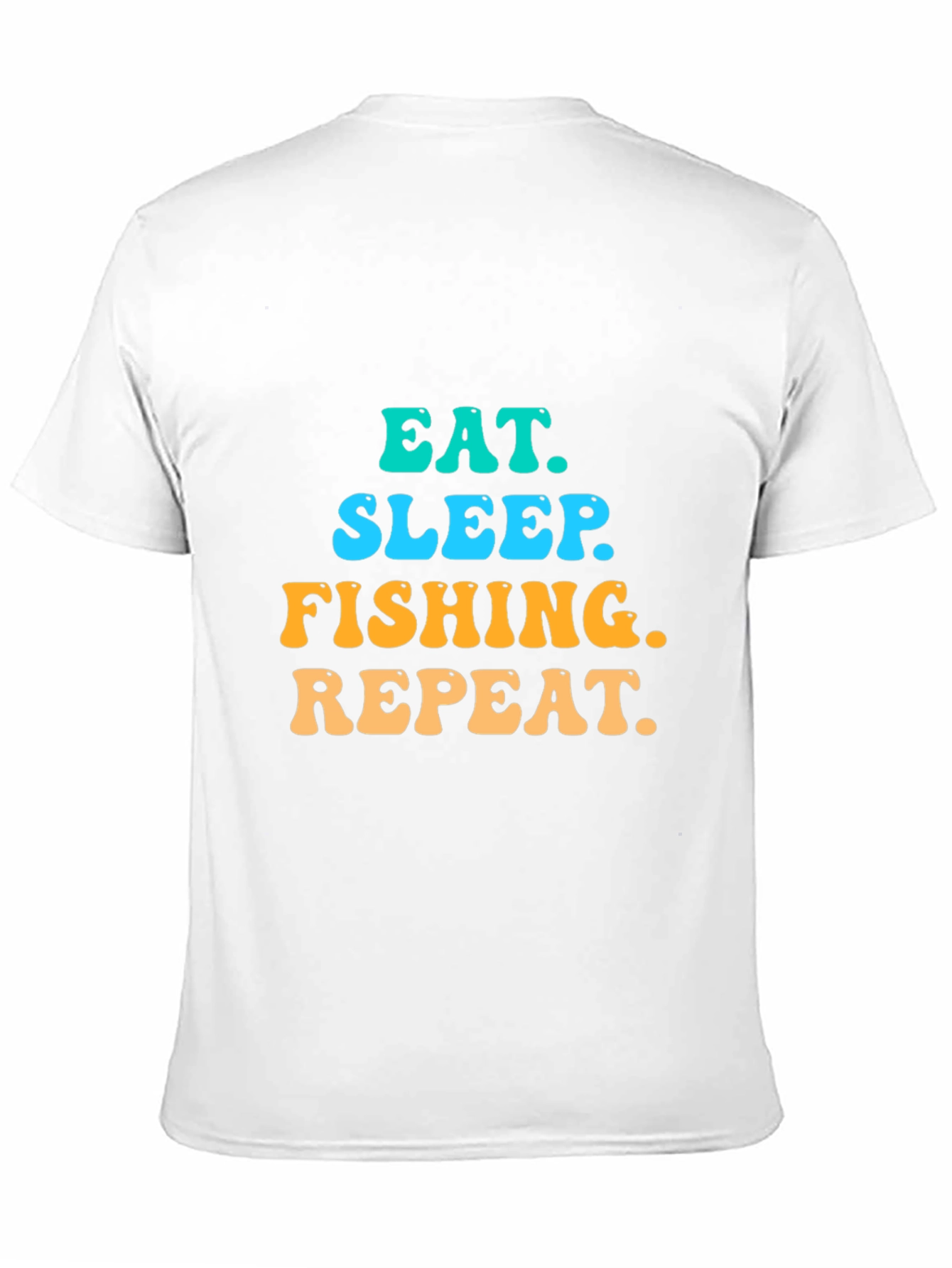 Eat Sleep Fishing Repeat Graphic Tee