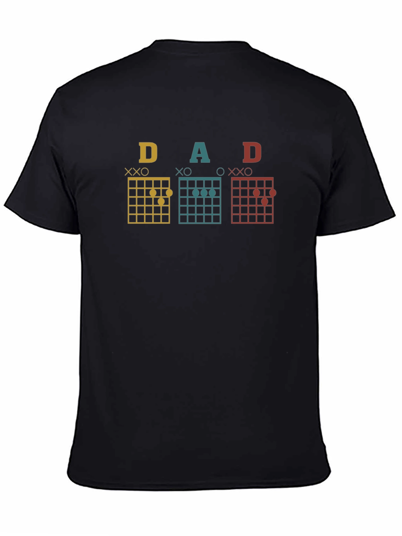 Dad Guitar Chords Graphic T-Shirt