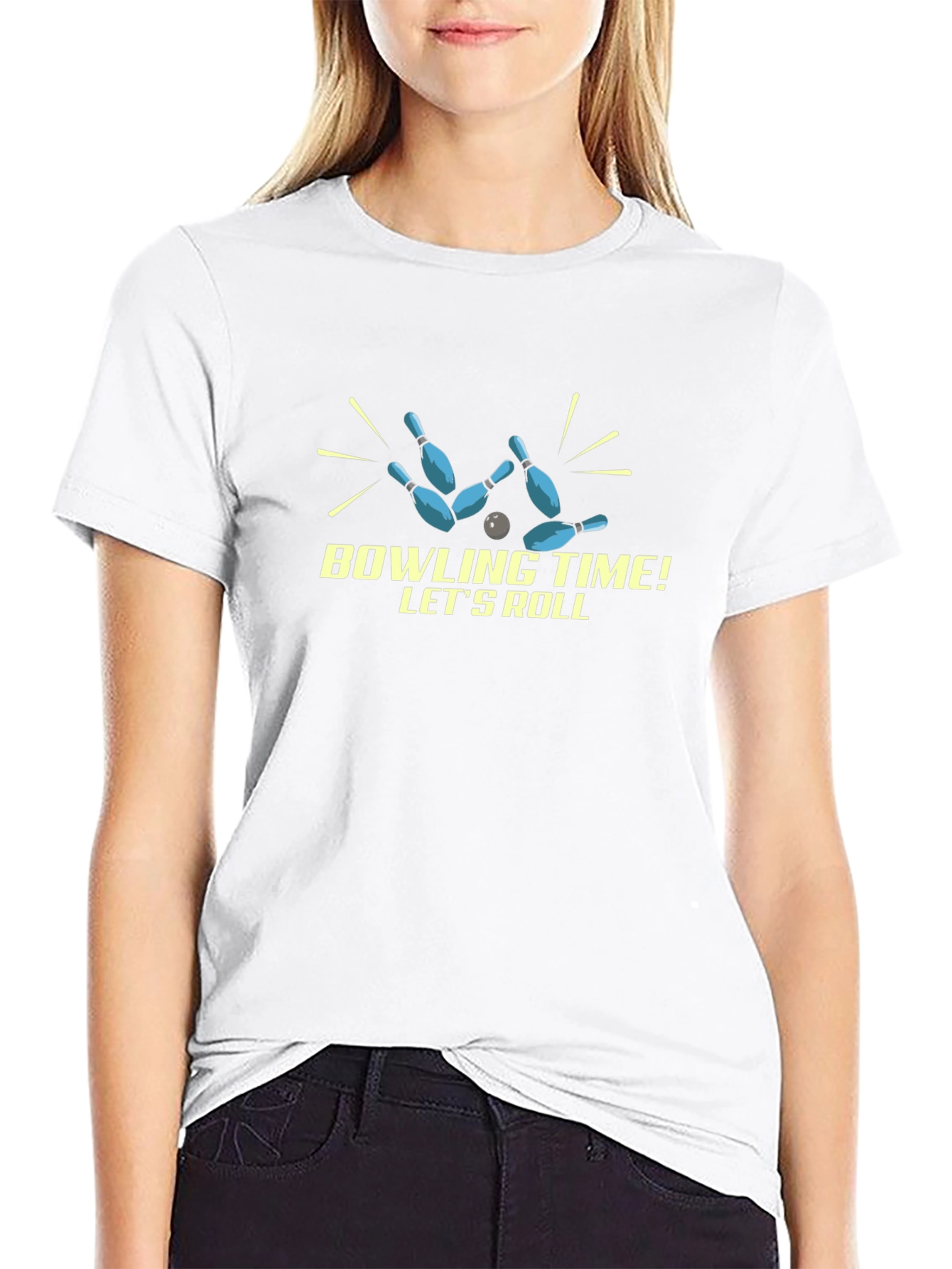 Bowling Time T-Shirt - Lets Roll!