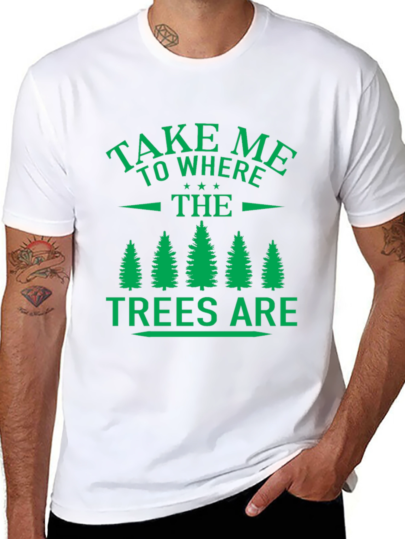 Nature Lovers Tee: Take Me to the Trees