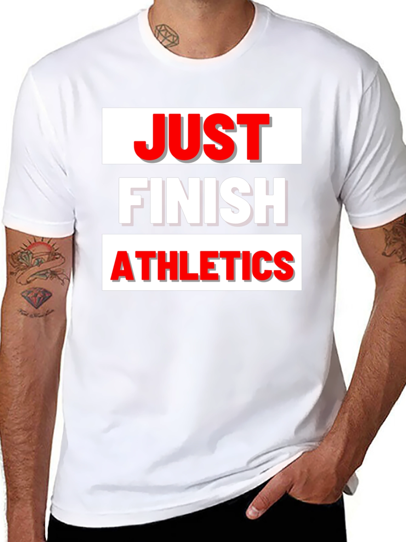 Just Finish Athletics Graphic Tee