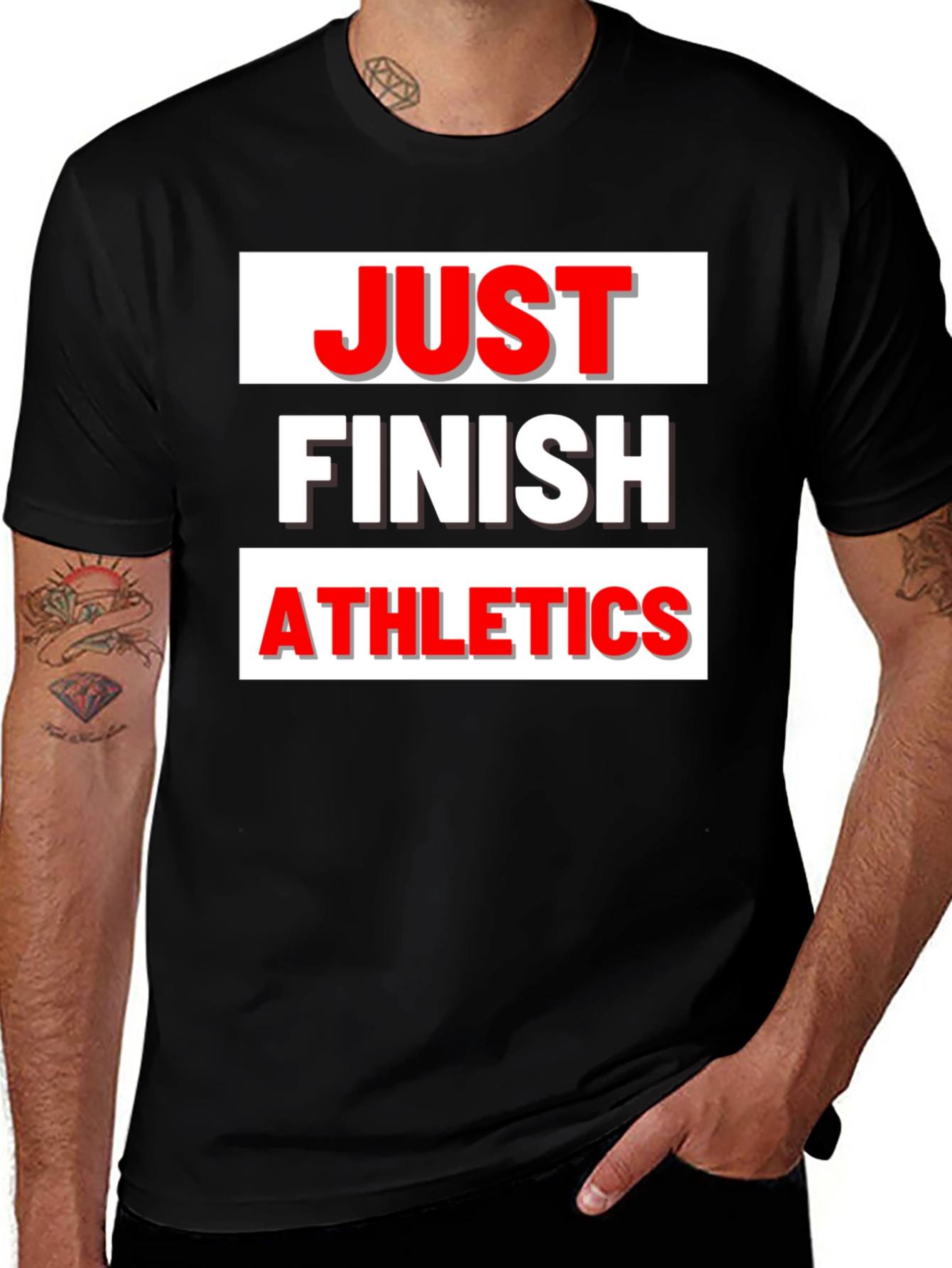Just Finish Athletics Graphic Tee