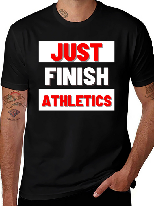 Just Finish Athletics Graphic Tee