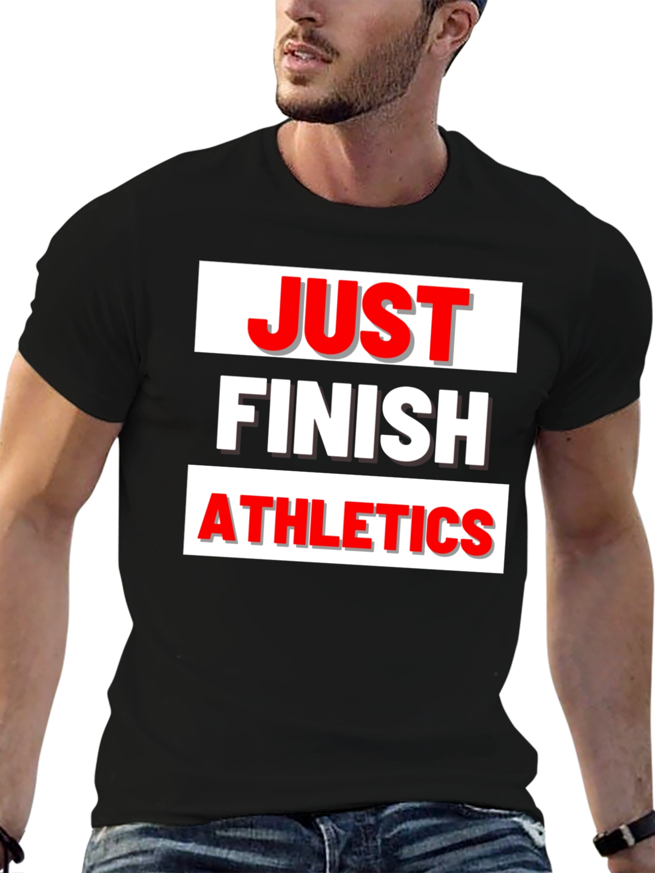 Just Finish Athletics Graphic Tee