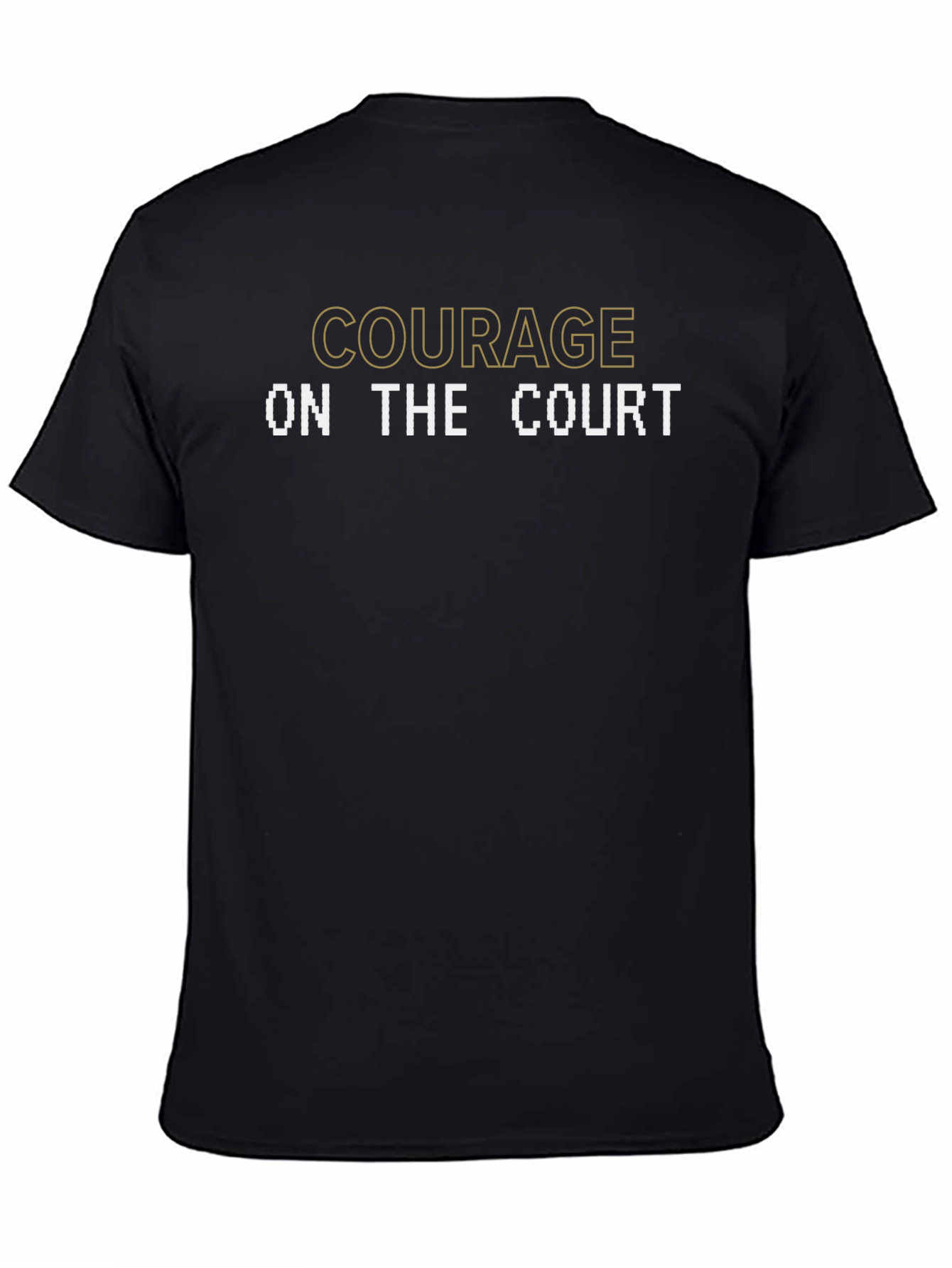 Courage On The Court Graphic T-Shirt