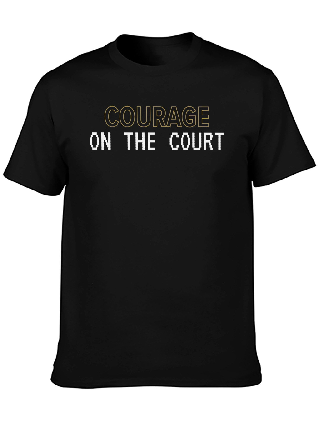 Courage On The Court Graphic T-Shirt