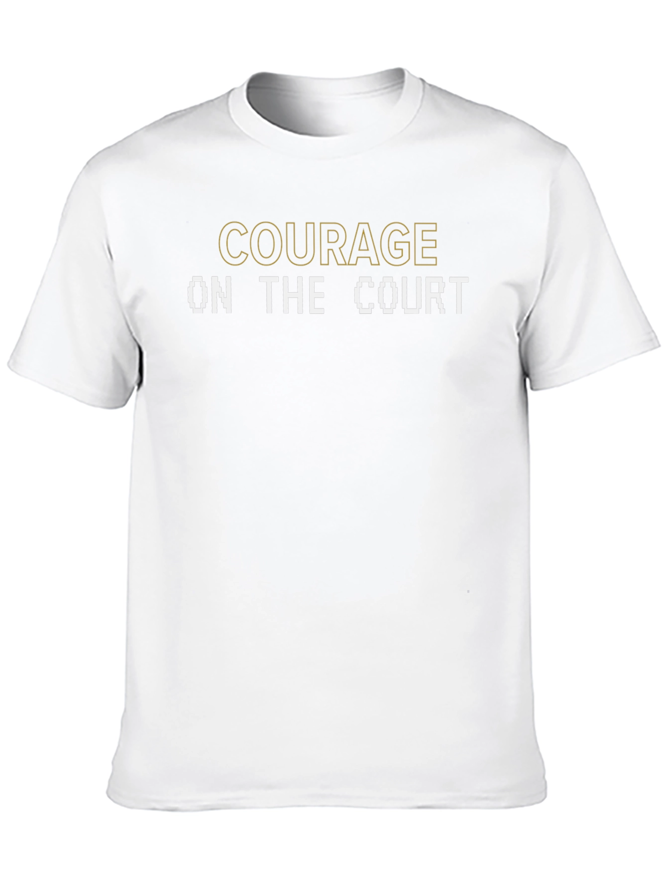 Courage On The Court Graphic T-Shirt