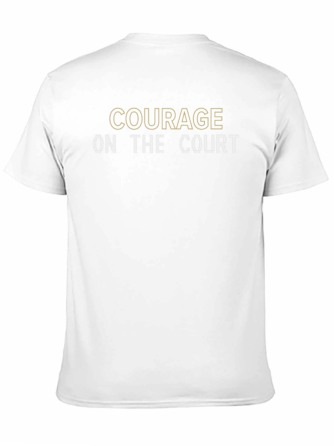 Courage On The Court Graphic T-Shirt