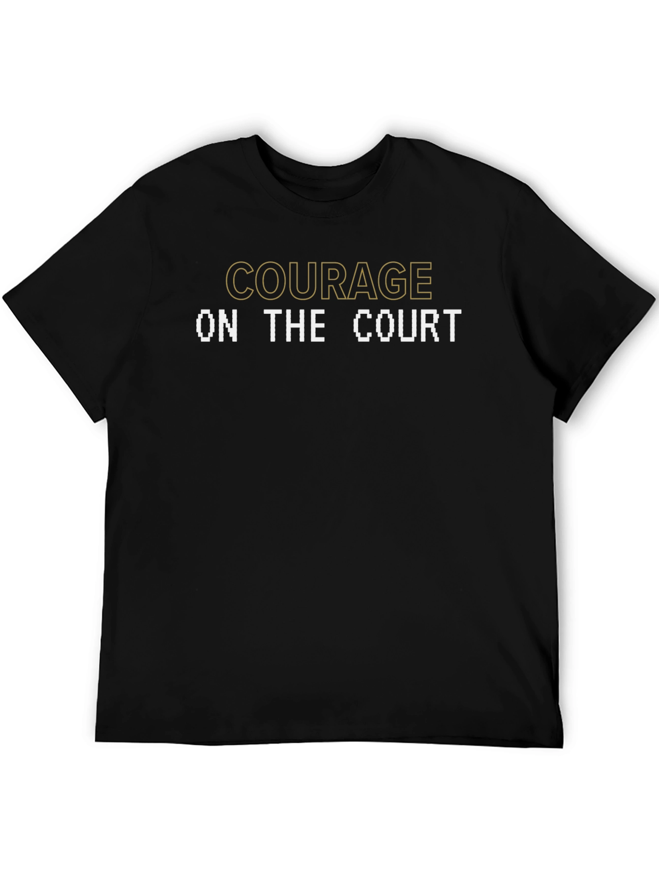 Courage On The Court Graphic T-Shirt