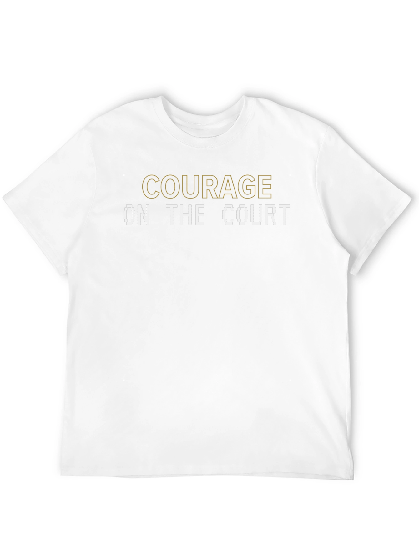 Courage On The Court Graphic T-Shirt