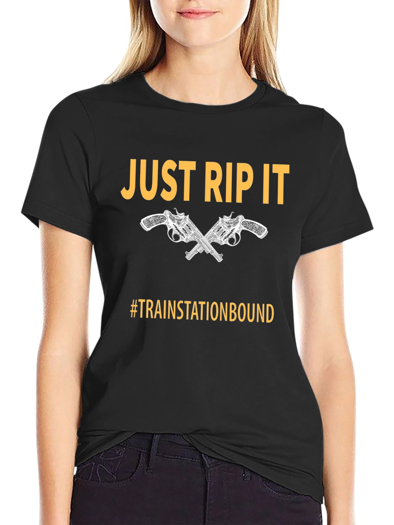 Just Rip It T-Shirt - Trainstation Bound
