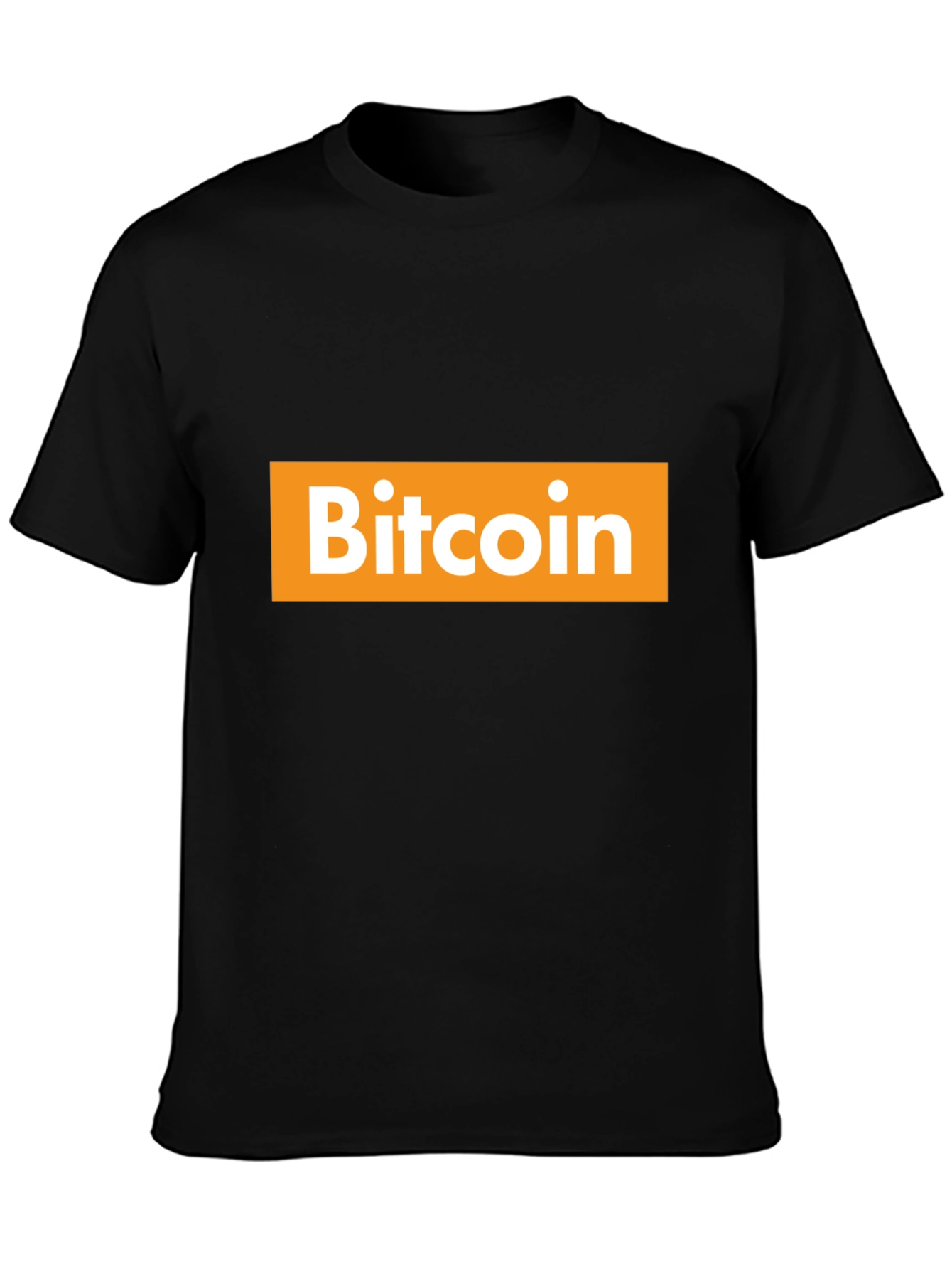 Bitcoin T-Shirt - Crypto Currency Tee - Black