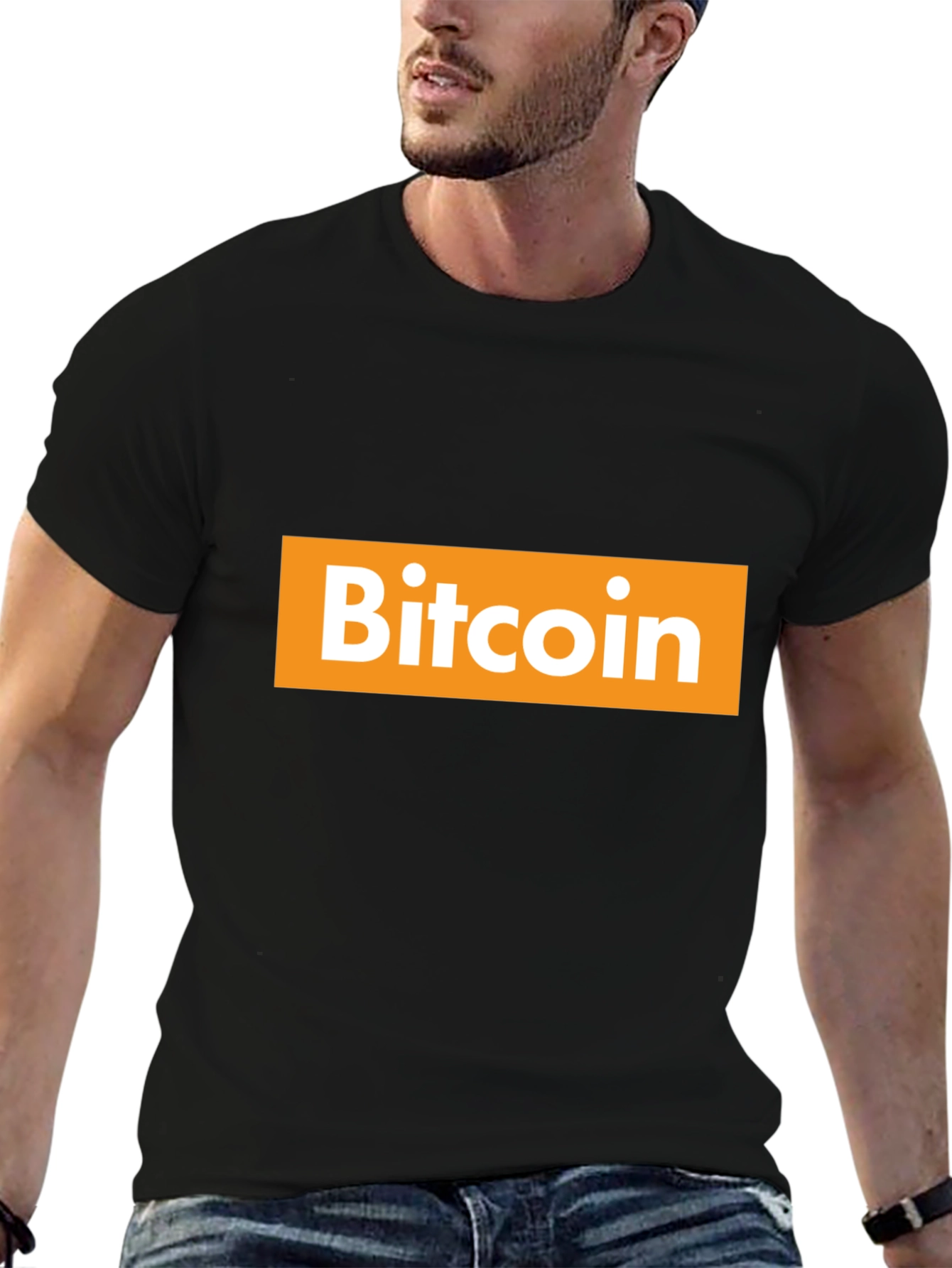 Bitcoin T-Shirt - Crypto Currency Tee - Black