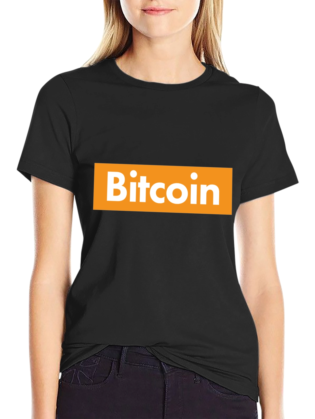 Bitcoin T-Shirt - Crypto Currency Tee - Black