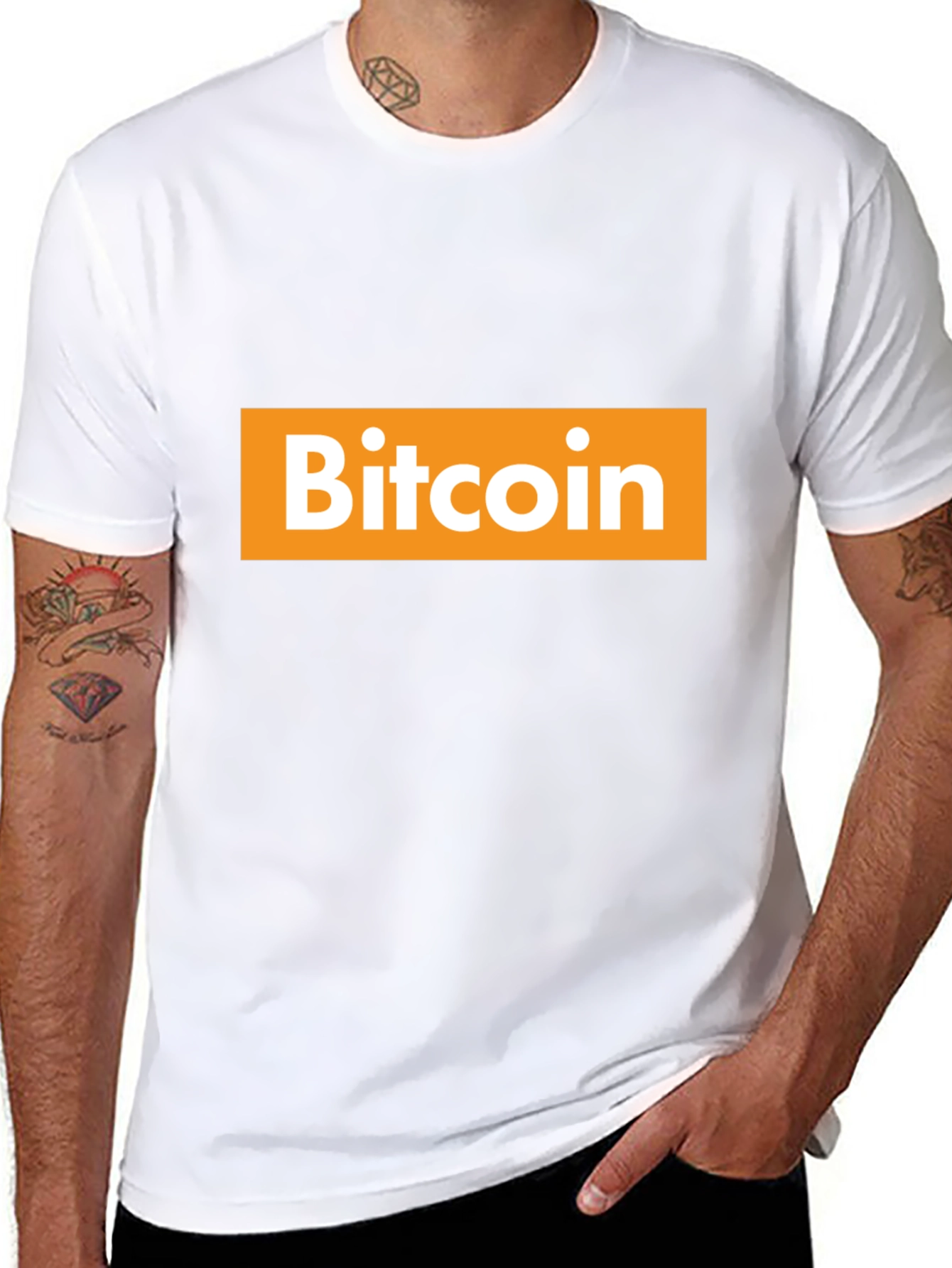 Bitcoin T-Shirt - Crypto Currency Tee - Black