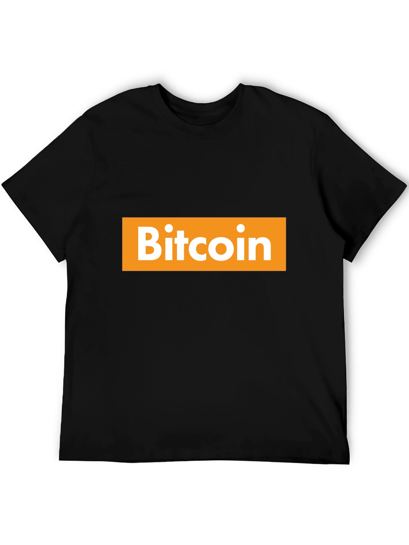 Bitcoin T-Shirt - Crypto Currency Tee - Black