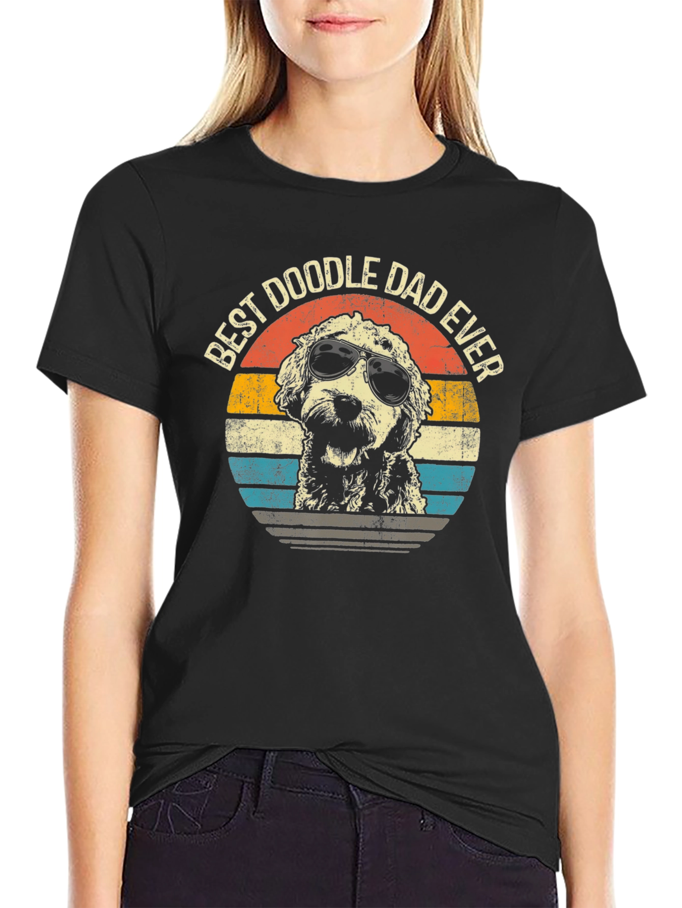 Best Doodle Dad Ever Graphic Tee