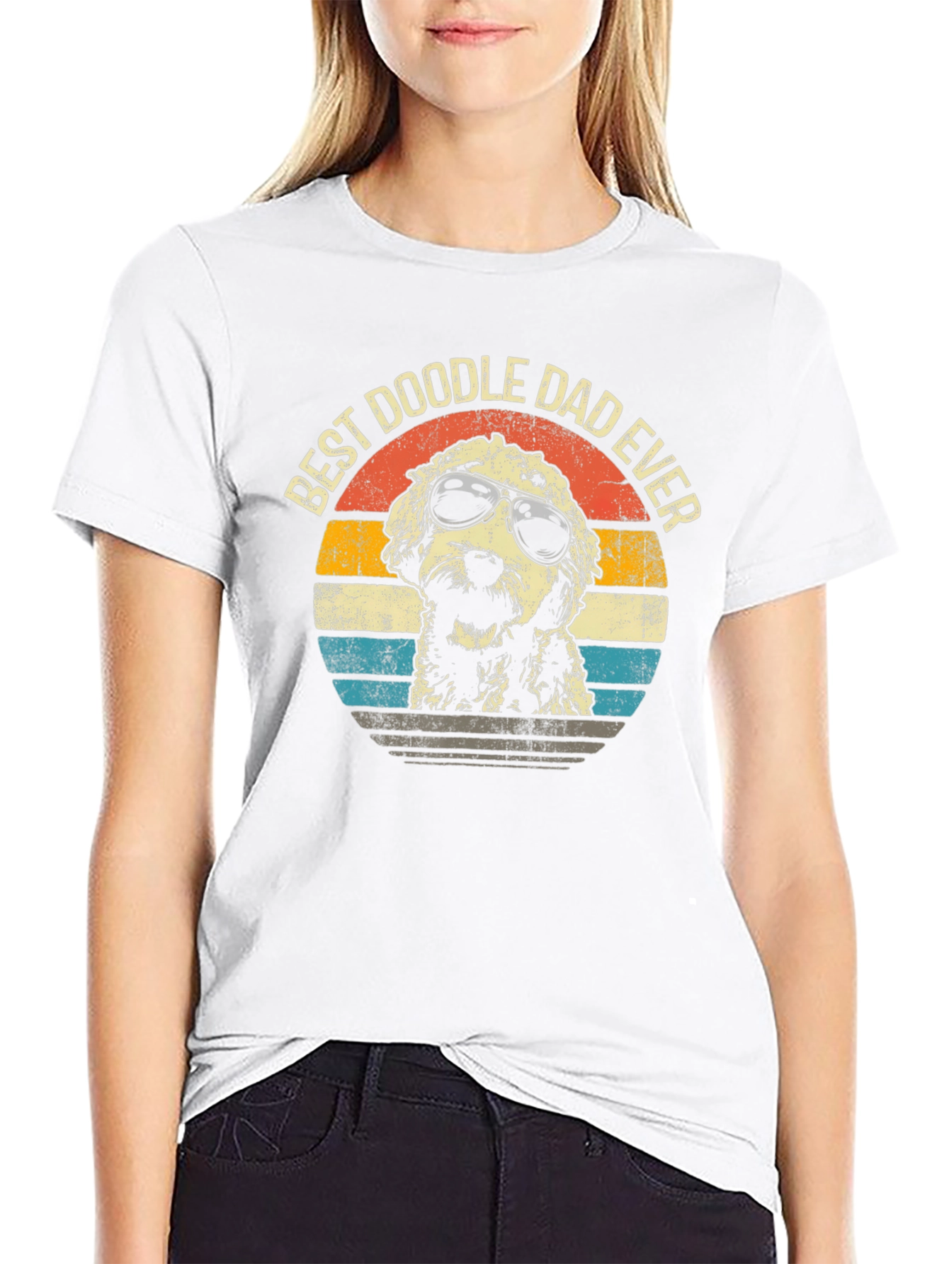 Best Doodle Dad Ever Graphic Tee