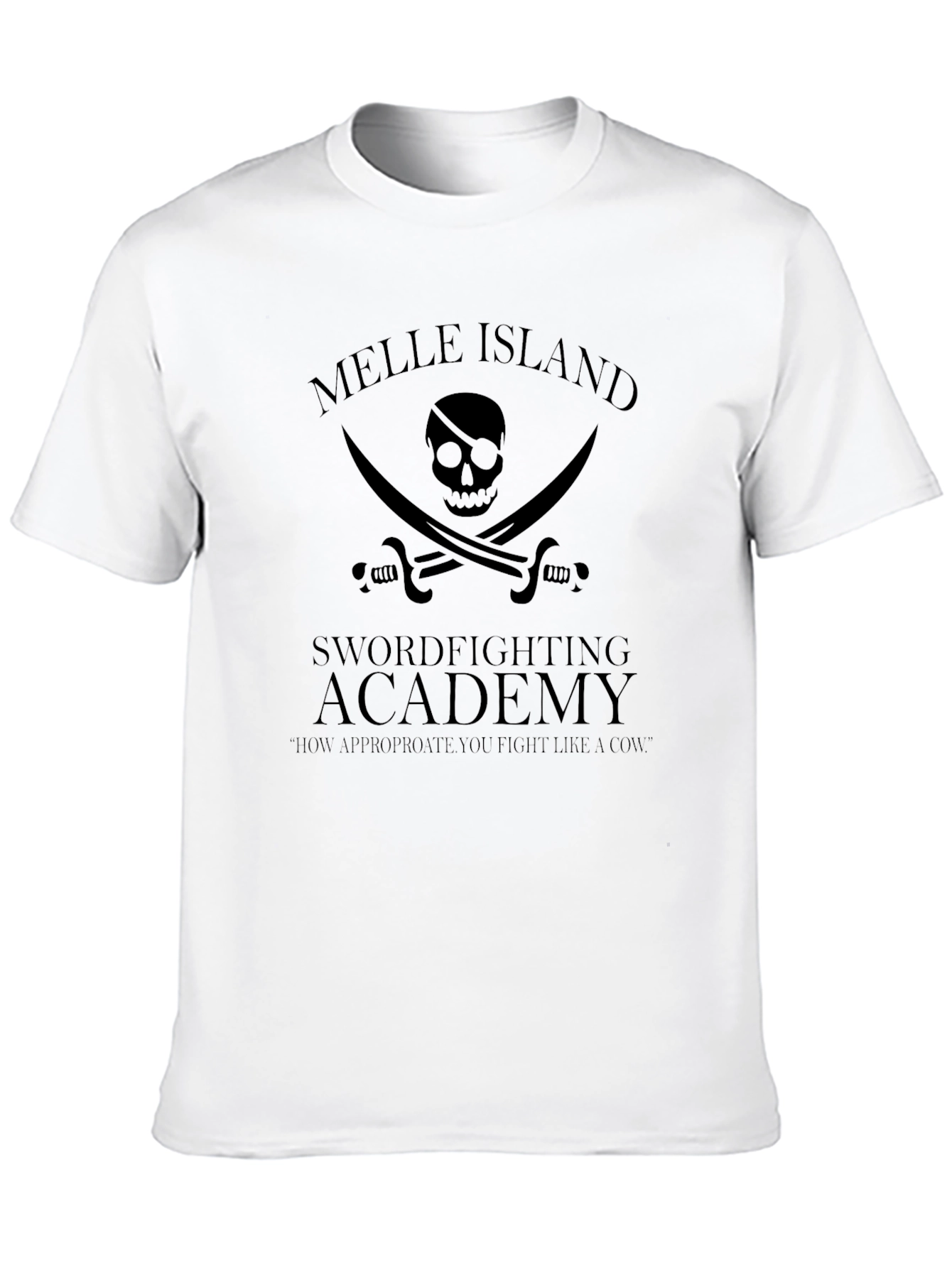 Melle Island Swordfighting Academy T-Shirt
