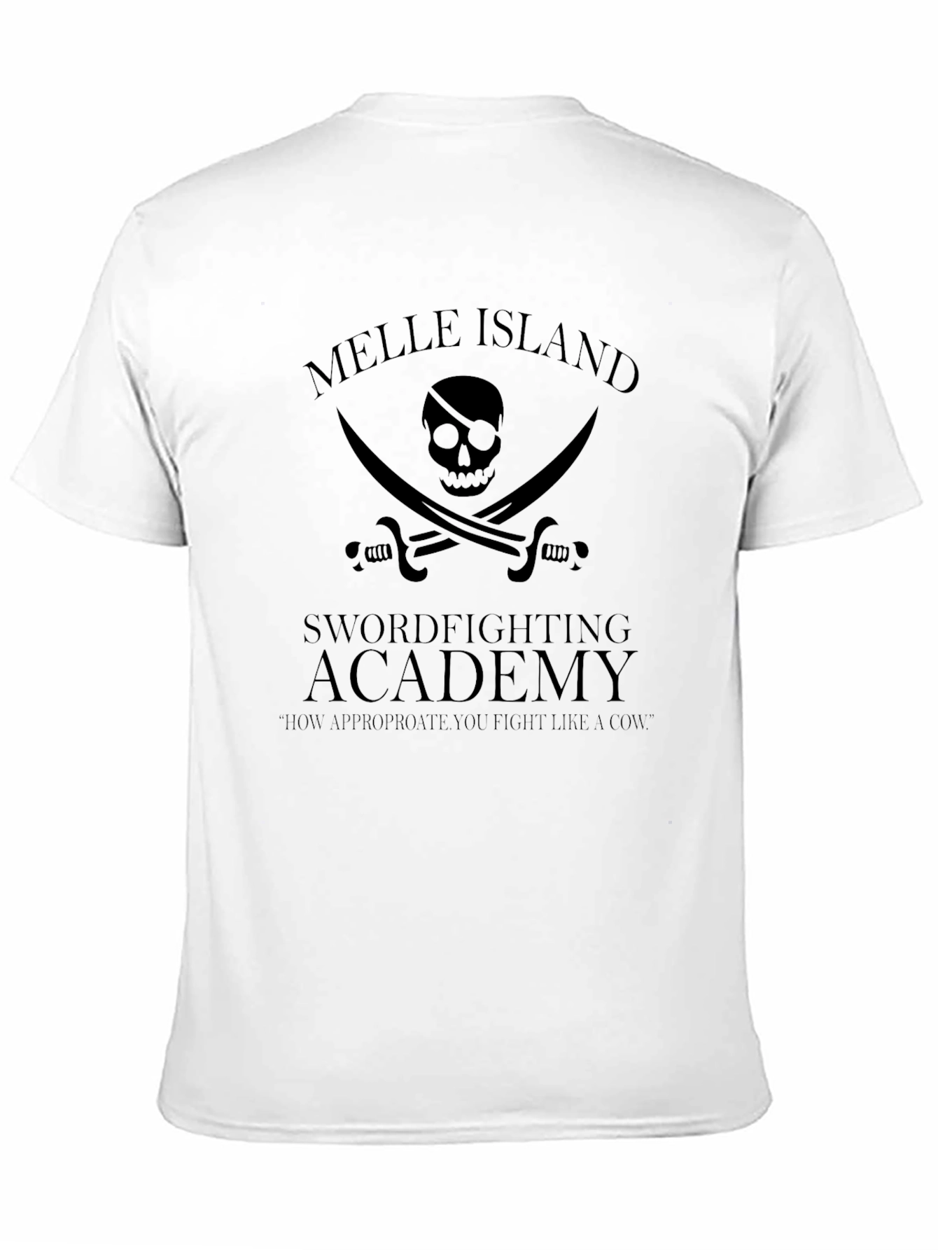 Melle Island Swordfighting Academy T-Shirt