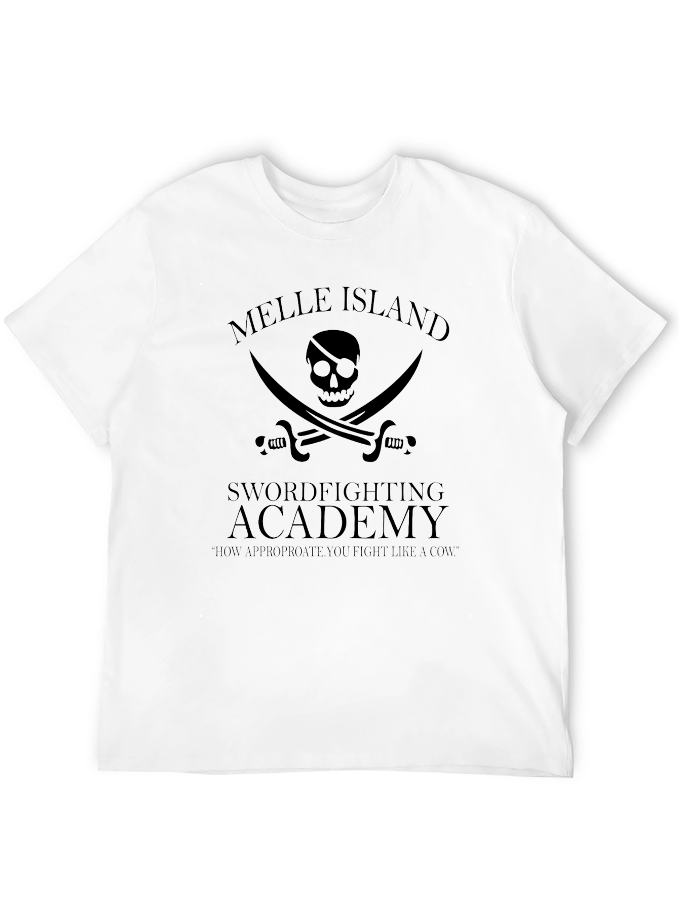 Melle Island Swordfighting Academy T-Shirt