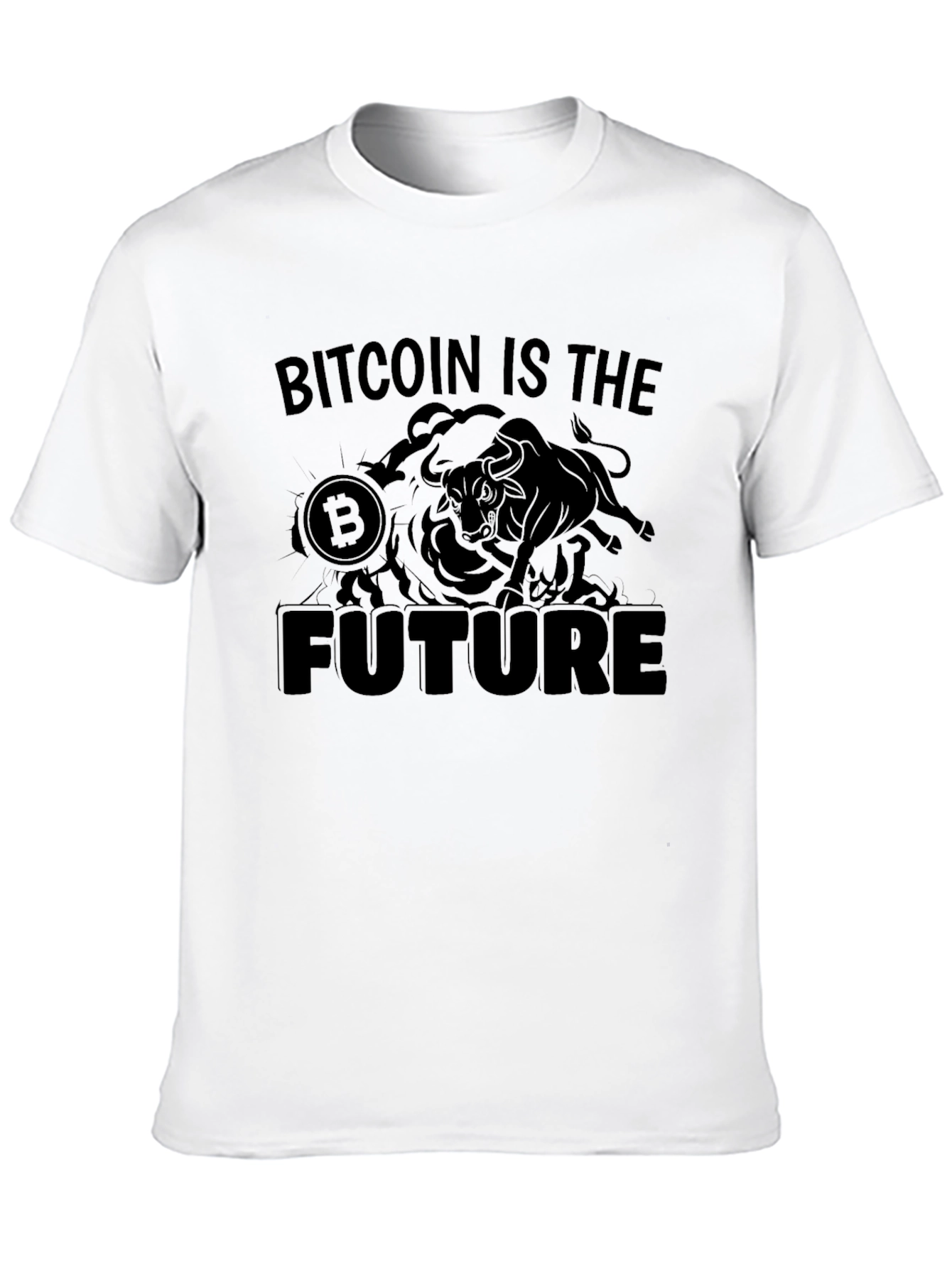 Bitcoin Is The Future Graphic T-Shirt