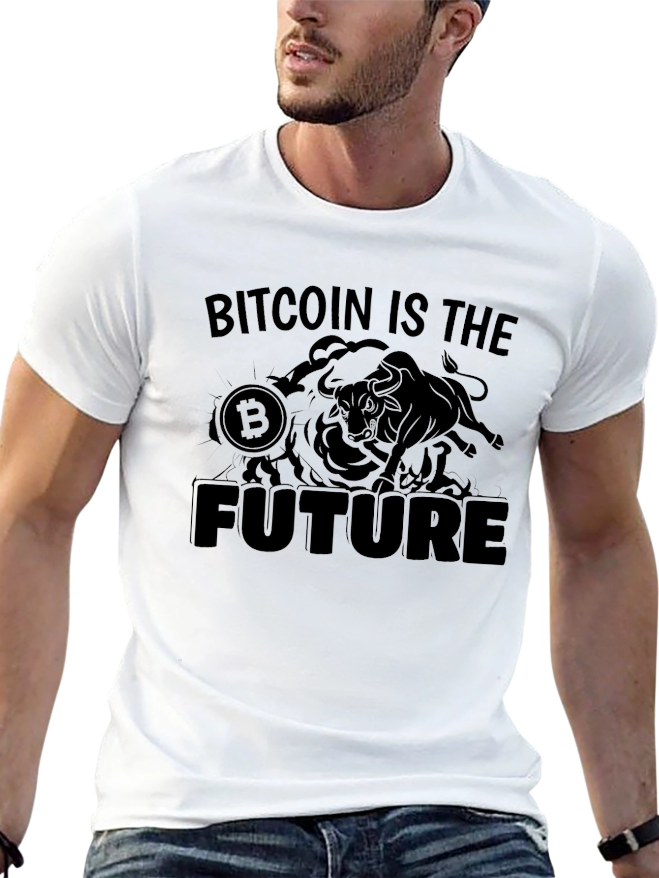 Bitcoin Is The Future Graphic T-Shirt