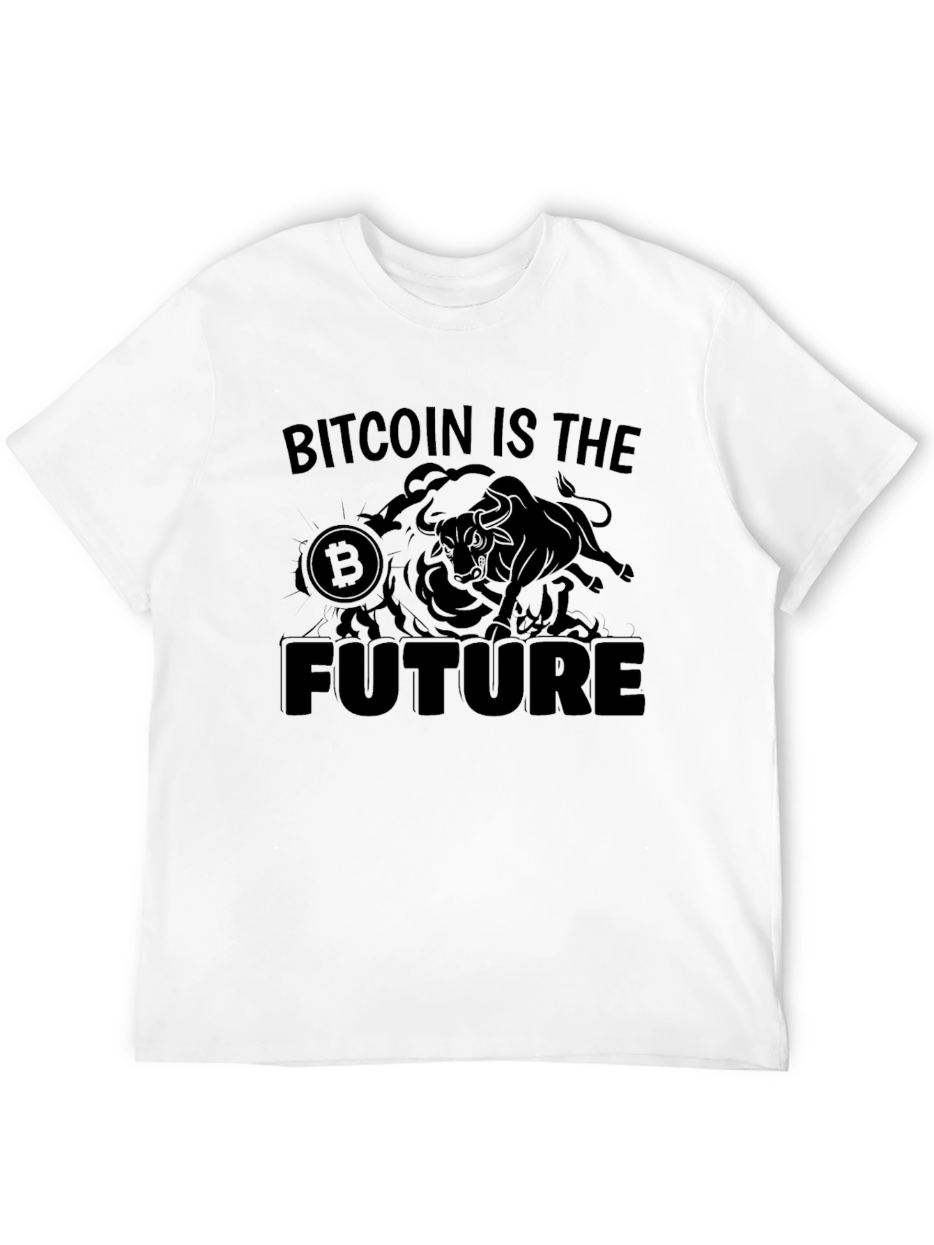 Bitcoin Is The Future Graphic T-Shirt