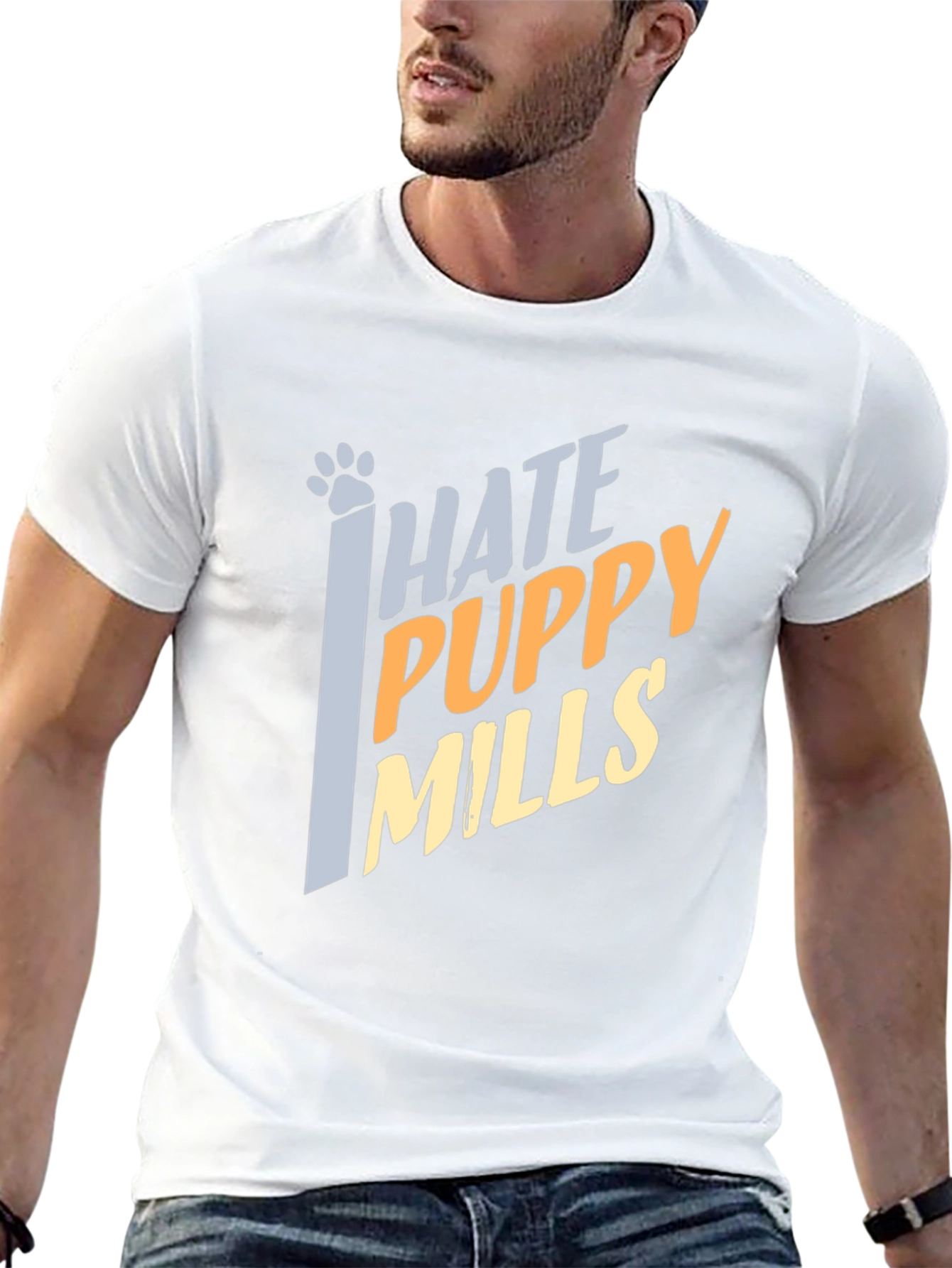 I Hate Puppy Mills Graphic Tee