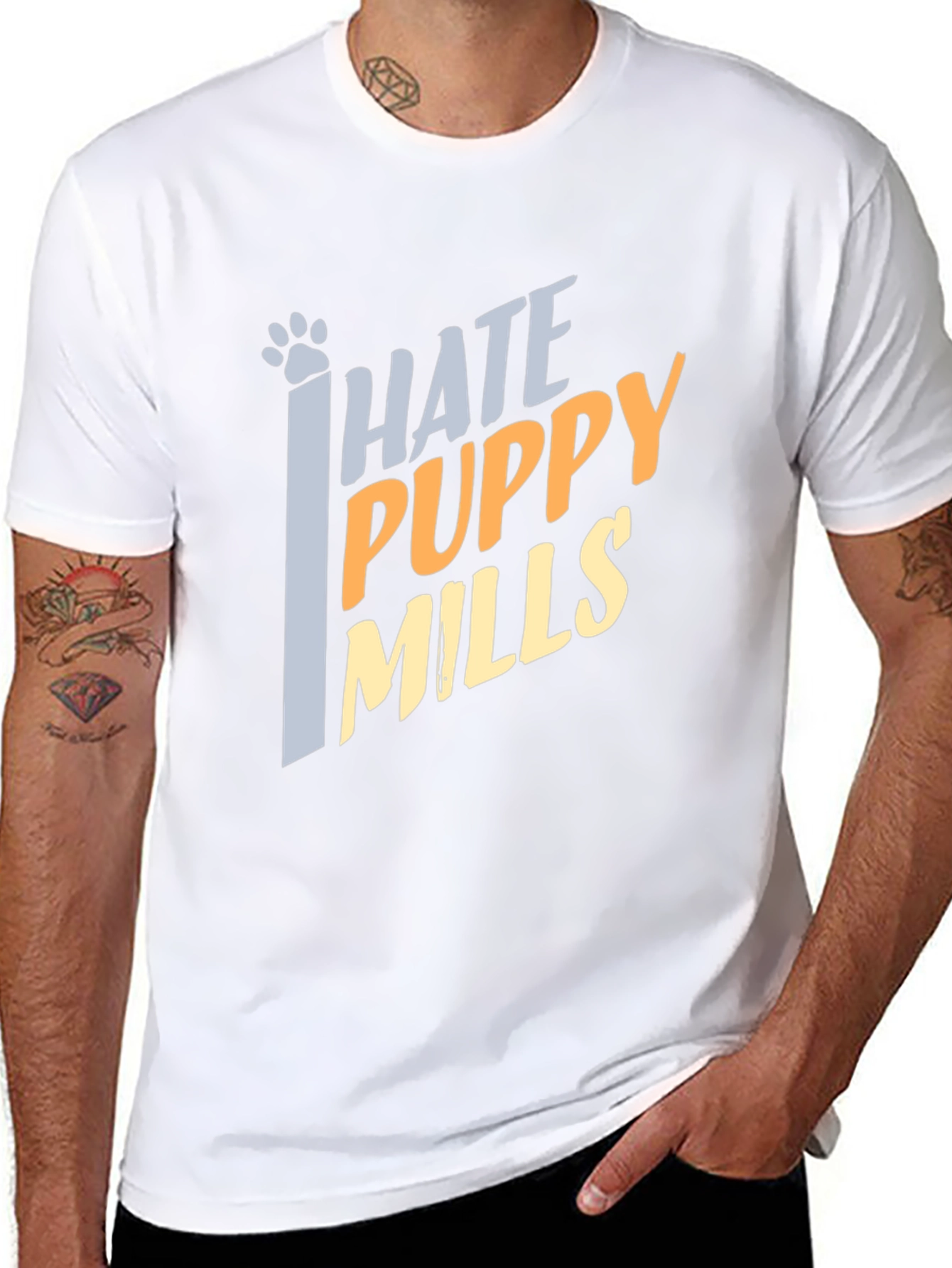 I Hate Puppy Mills Graphic Tee