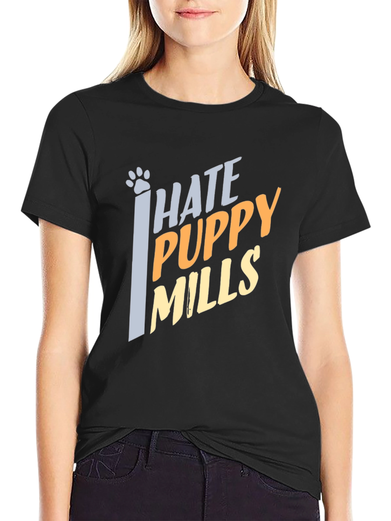 I Hate Puppy Mills Graphic Tee