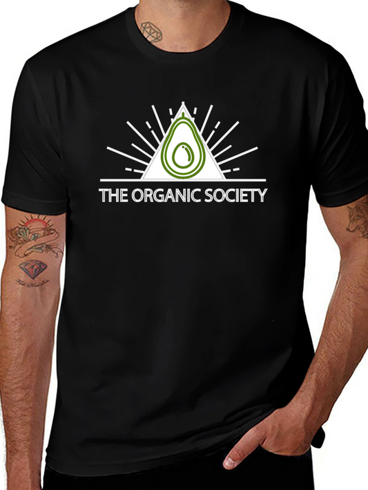 Organic Society Avocado Graphic Tee