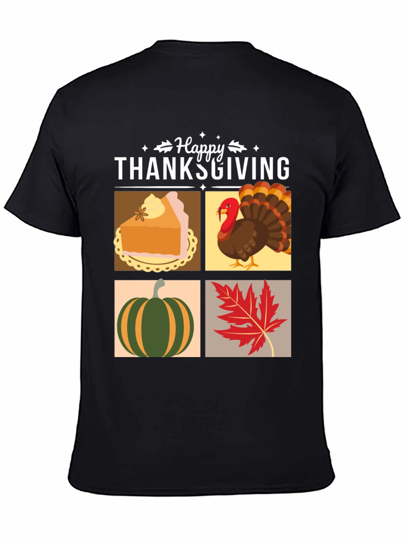 Happy Thanksgiving T-Shirt - Festive Holiday Apparel