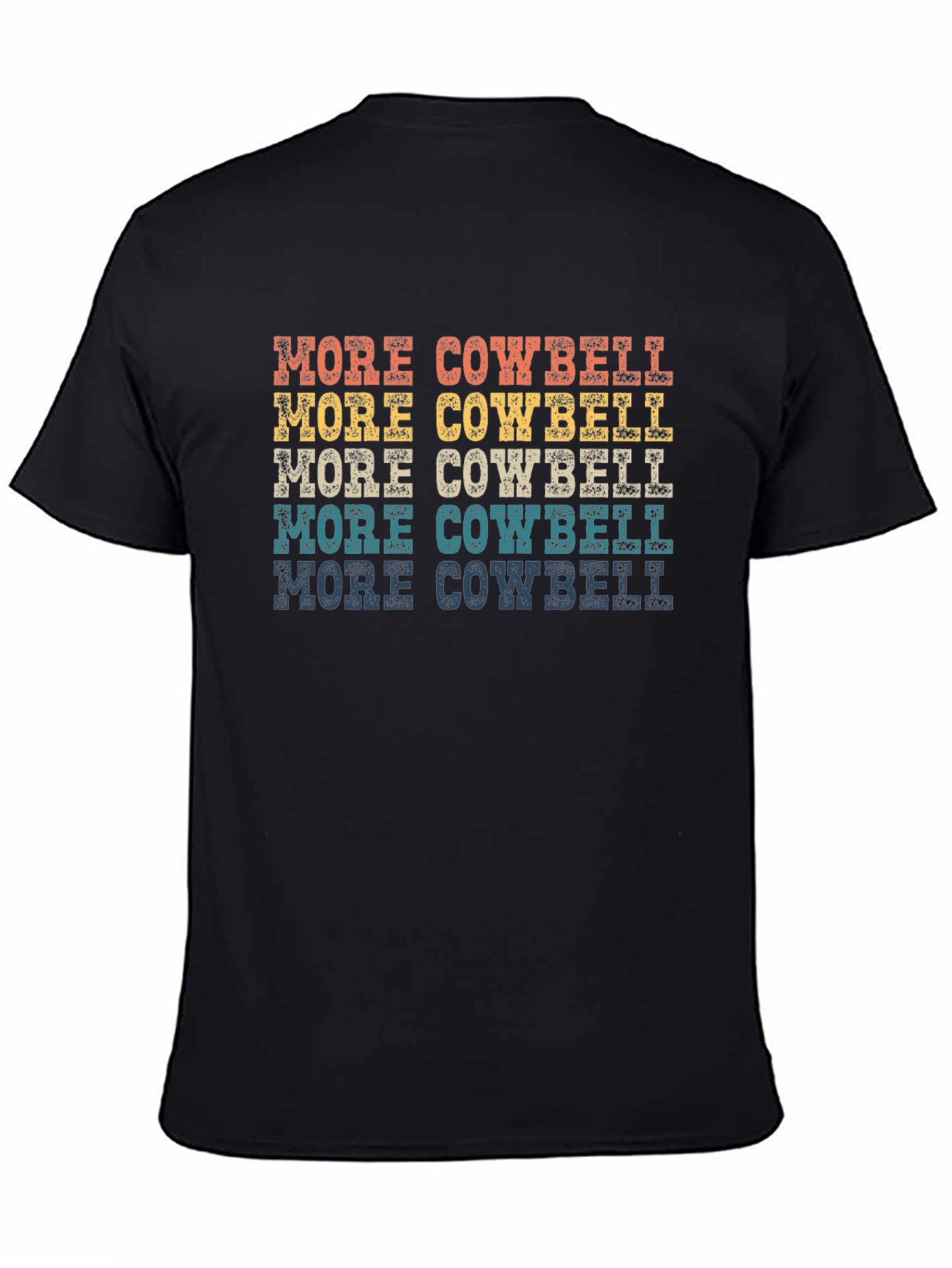 More Cowbell T-Shirt - Retro Design