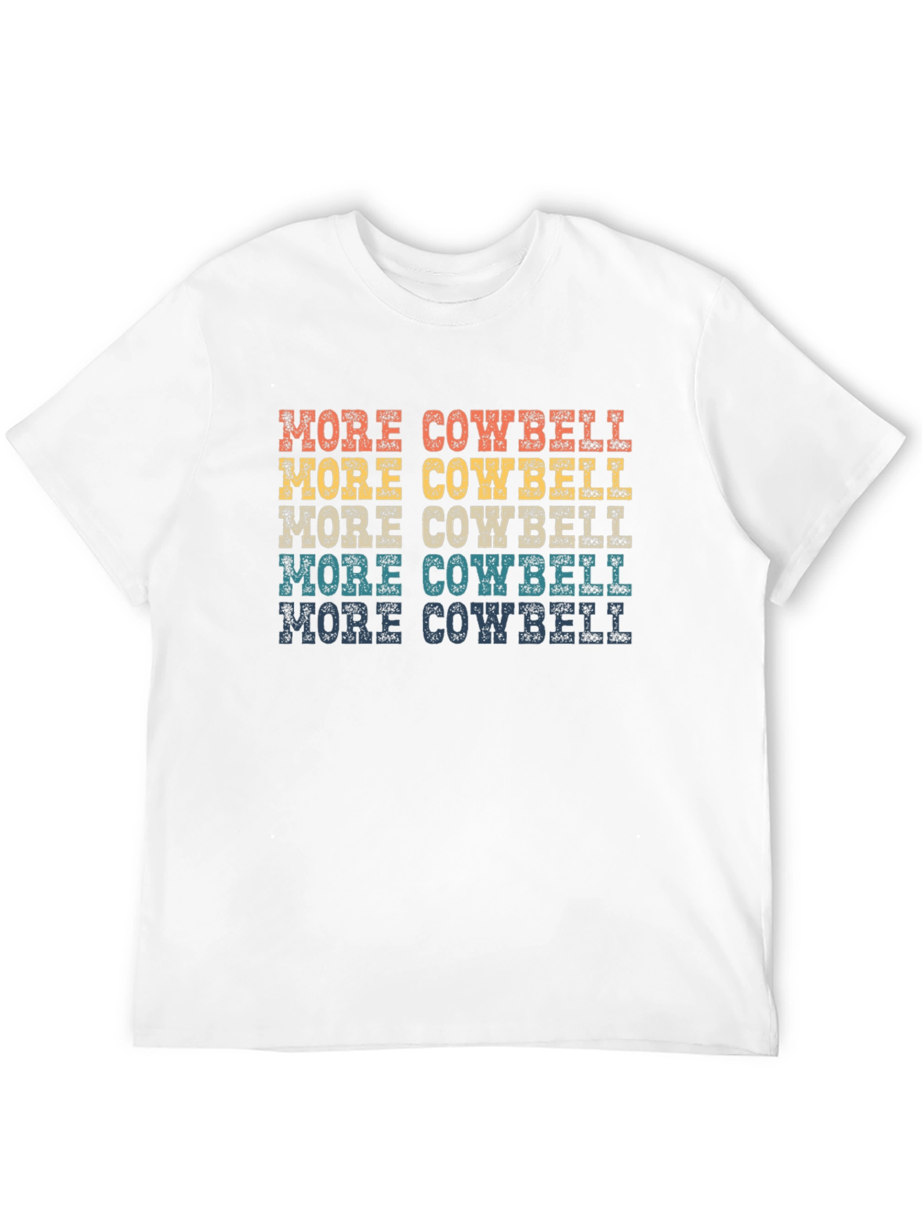More Cowbell T-Shirt - Retro Design