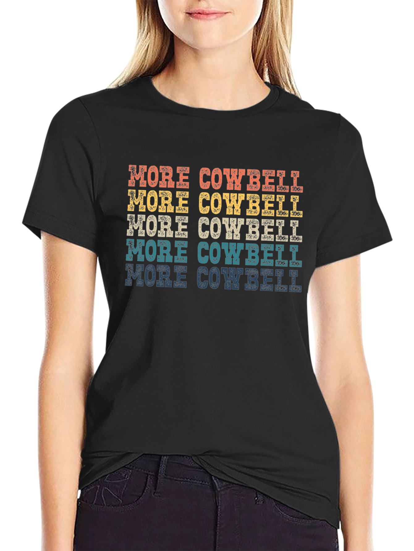 More Cowbell T-Shirt - Retro Design