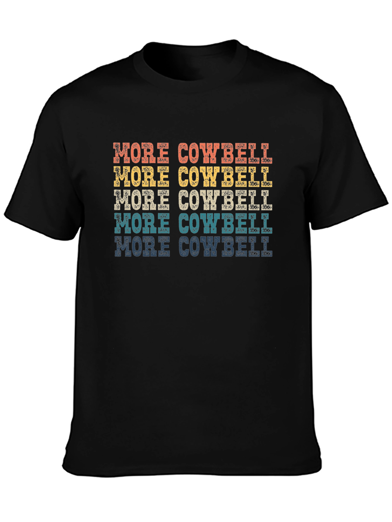 More Cowbell T-Shirt - Retro Design