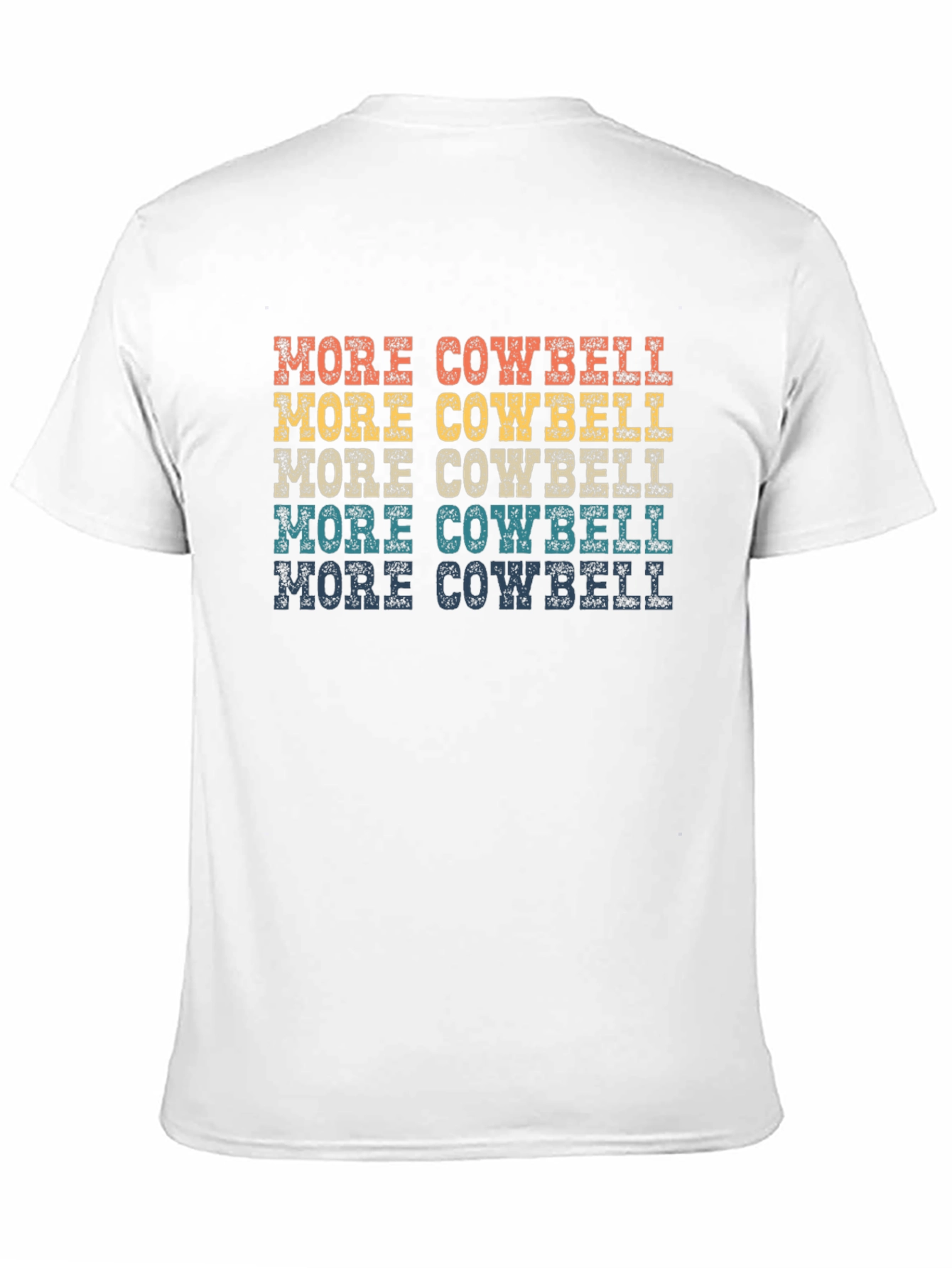 More Cowbell T-Shirt - Retro Design