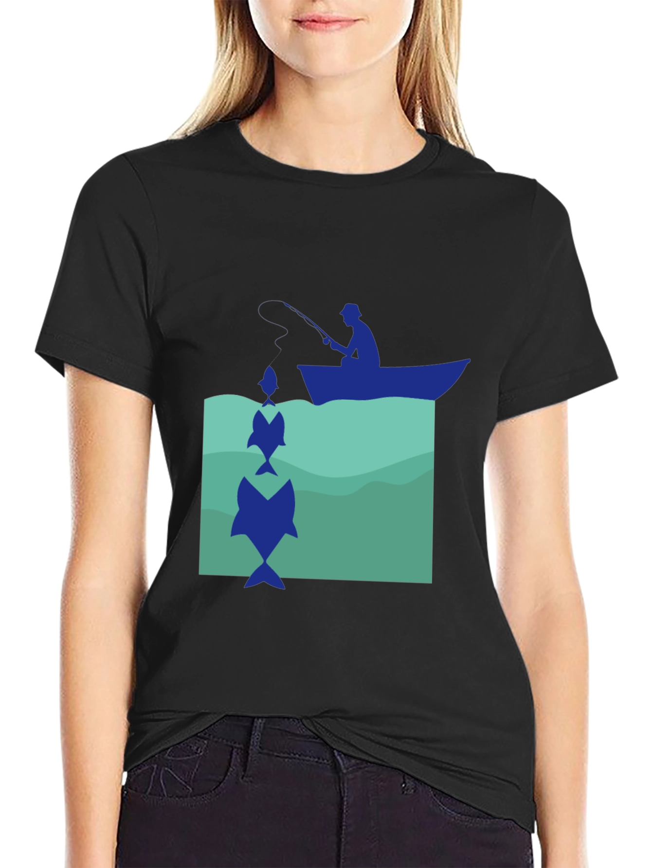Fishing Graphic T-Shirt