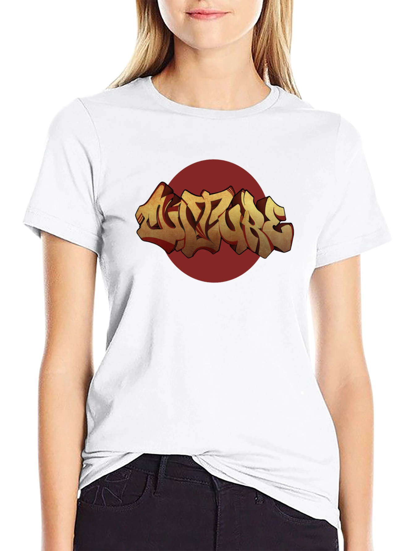 Urban Gold Graphic Tee - Cool Streetwear Design