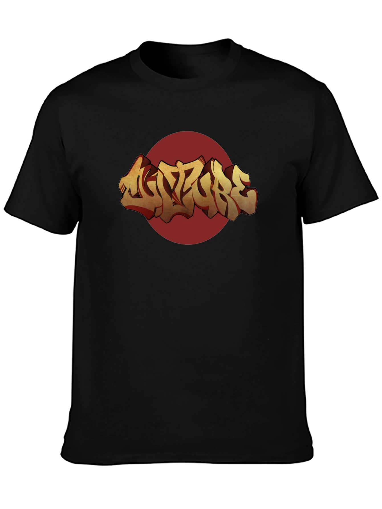 Urban Gold Graphic Tee - Cool Streetwear Design