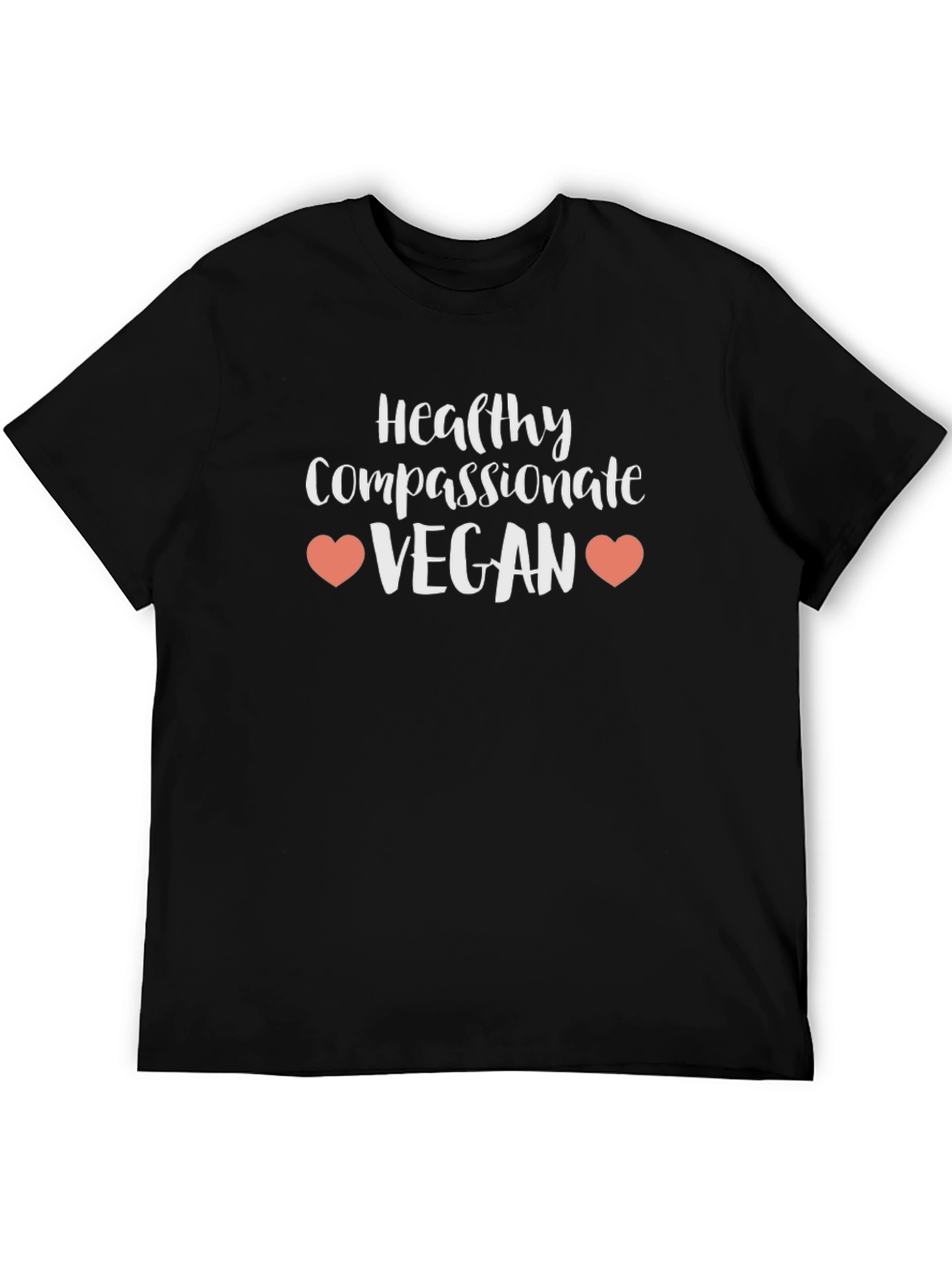 Vegan Heart T-Shirt - Healthy Compassionate
