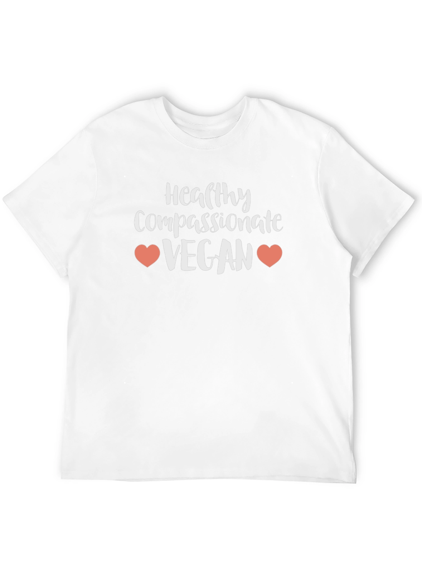 Vegan Heart T-Shirt - Healthy Compassionate