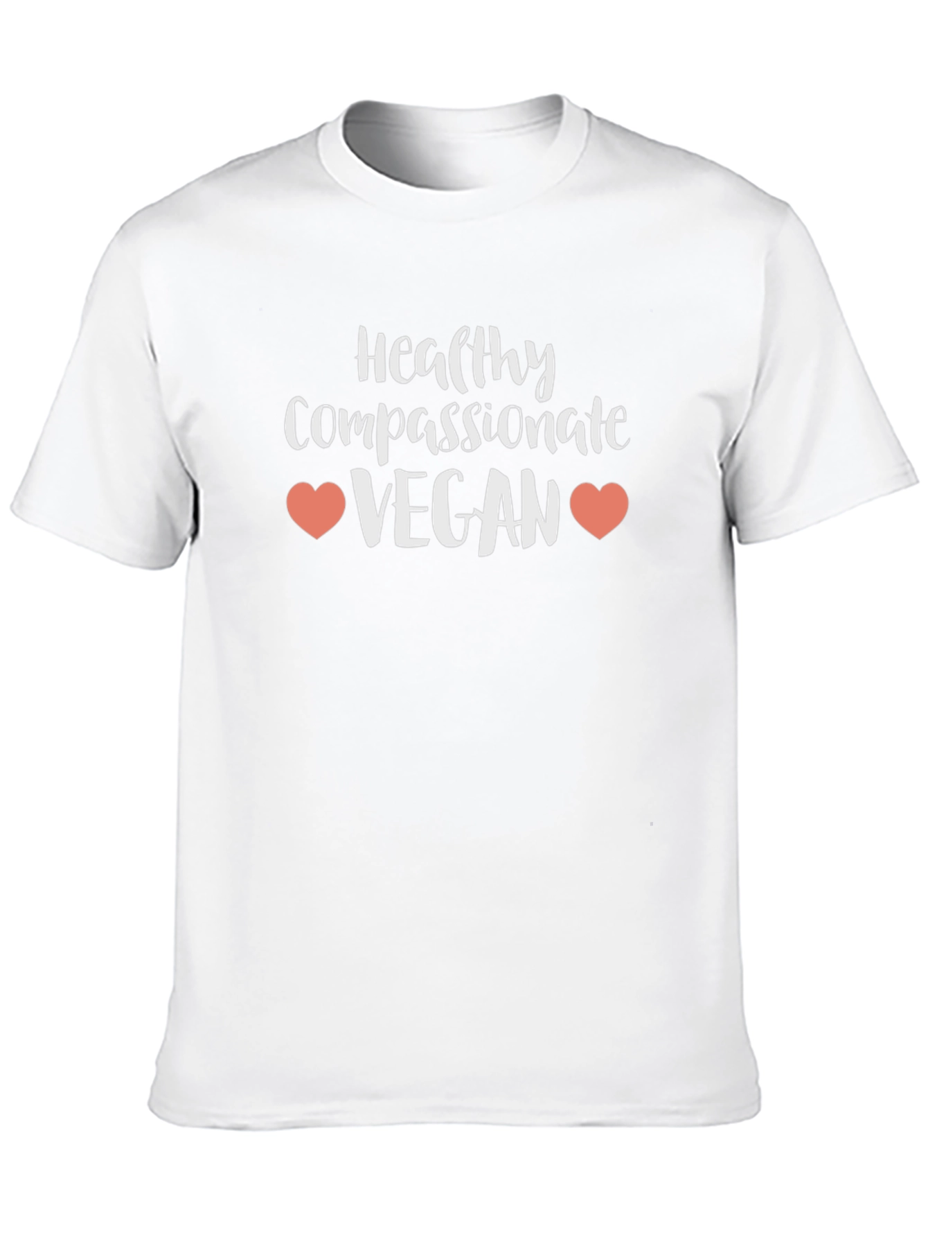 Vegan Heart T-Shirt - Healthy Compassionate