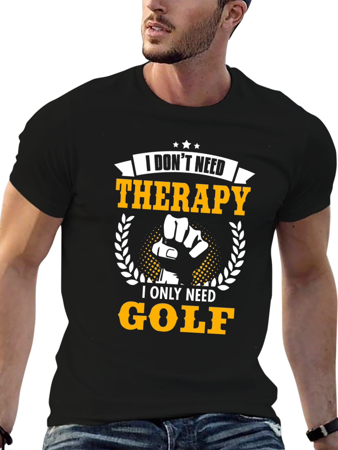 Funny Golf T-Shirt - I Dont Need Therapy Golf