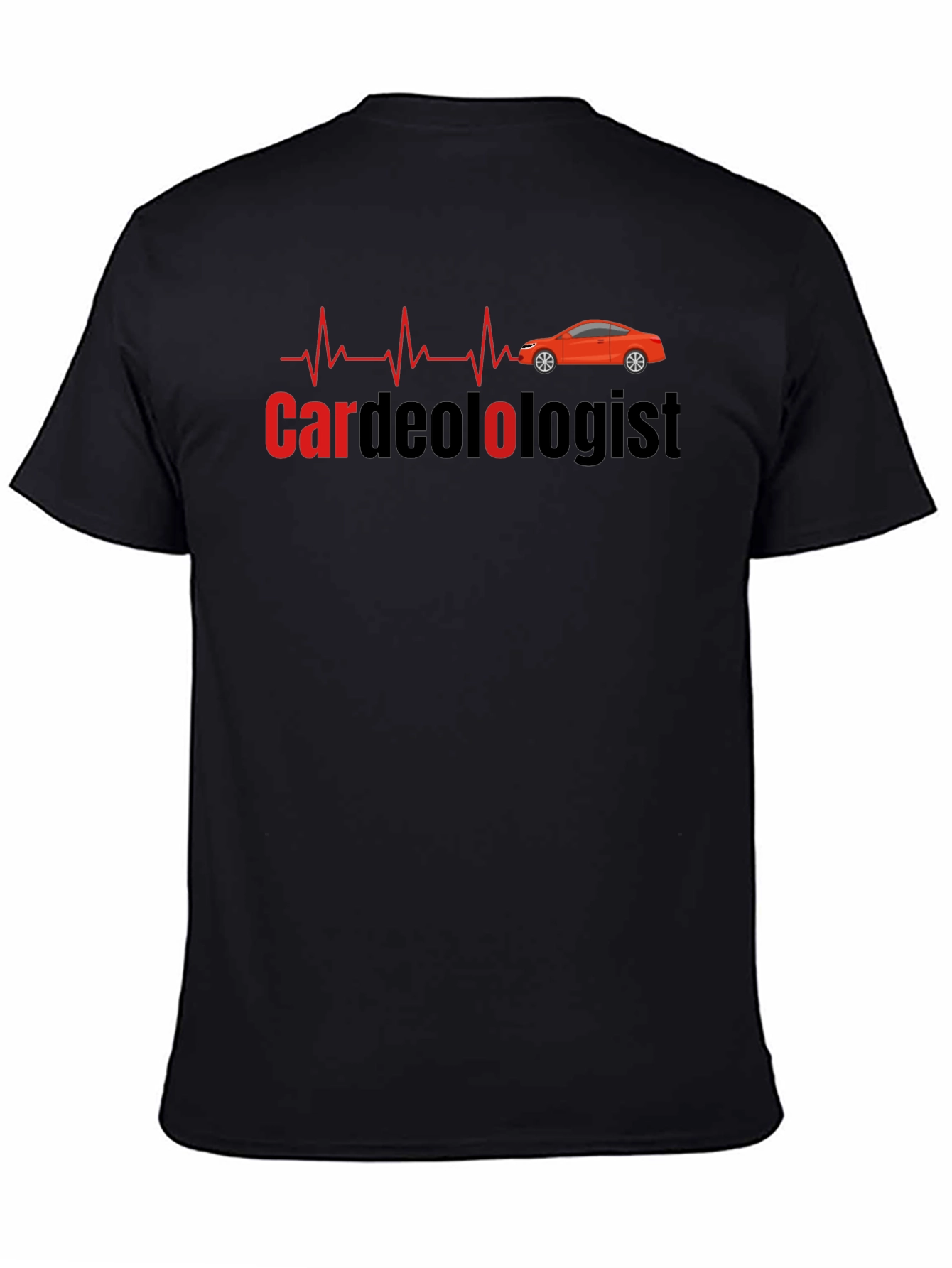 Car-deologist Tee - Auto Mechanic Heartbeat T-Shirt