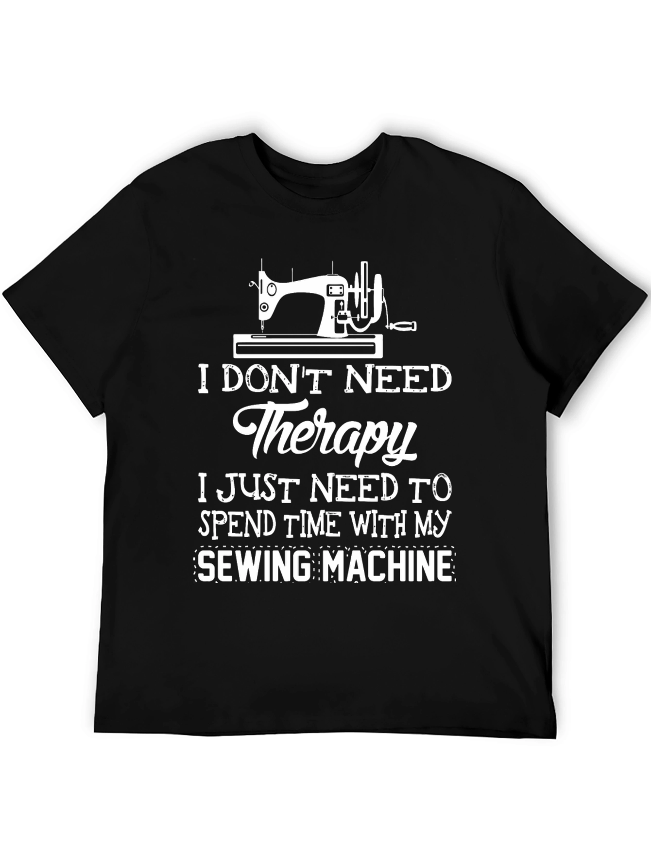 Sewing Machine Therapy T-Shirt