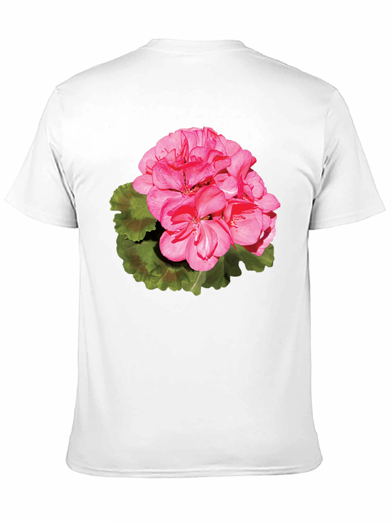 Floral Print T-Shirt - Pink Blossom Design