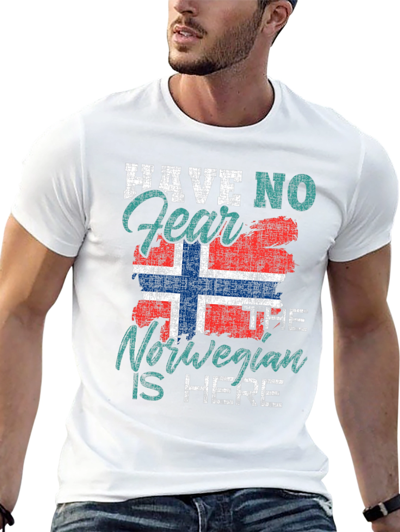 Norwegian Pride T-Shirt - Have No Fear Design