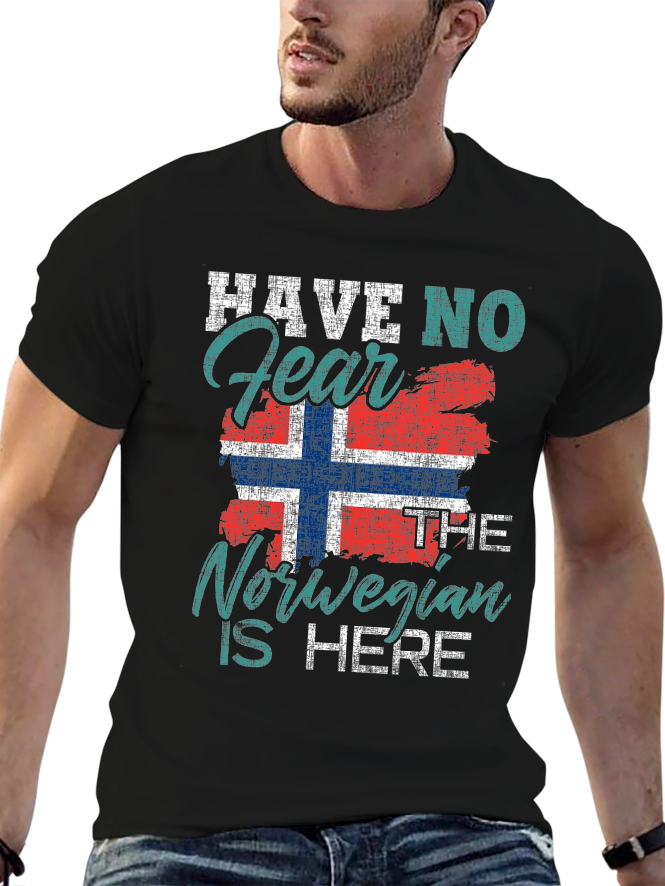 Norwegian Pride T-Shirt - Have No Fear Design